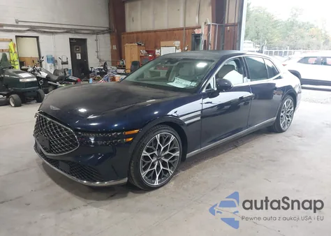 2024 Genesis G90 3.5T E-Sc Awd из США, поврежденный, VIN KMTFC4SD9RU035328